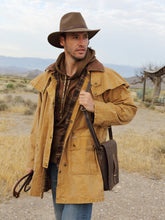 Afbeelding in Gallery-weergave laden, Duster jacket , canvas riding jacket van Scippis