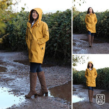 Afbeelding in Gallery-weergave laden, Brighton parka staywax dames jas in waxed katoen.