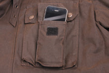 Afbeelding in Gallery-weergave laden, Cruiser, stoer oilskin jack voor heren, model motorjack, van Scippis