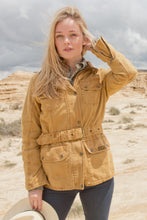 Afbeelding in Gallery-weergave laden, Sussex, klassieke safari oudoor jas voor dames in canvas