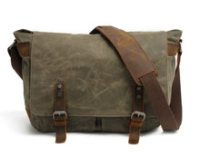 Afbeelding in Gallery-weergave laden, Japoon Messenger Bag, reistas van Scippis in olive