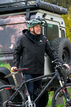 Afbeelding in Gallery-weergave laden, Ole, gevoerd softshell jack heren met afneembare capuchon in navy, van Nordberg