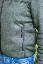 Afbeelding in Gallery-weergave laden, JAKE, fleece voor heren in green van merk NORDBERG