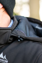 Afbeelding in Gallery-weergave laden, Sjurd, gevoerd softshell jack met afneembare capuchon, van Nordberg