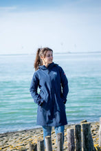 Afbeelding in Gallery-weergave laden, Gisella, softshell jas lang, in blauw, van Nordberg