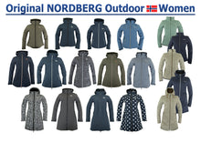 Afbeelding in Gallery-weergave laden, Gisella, is een lang model dames softshell jas van Nordberg