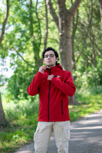 Afbeelding in Gallery-weergave laden, Eldgrim heren softshell jas in  navy met afneembare capuchon, van Nordberg