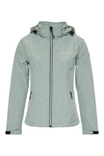 Afbeelding in Gallery-weergave laden, Rinda, dames softshell jack met afneembare capuchon, van Nordberg