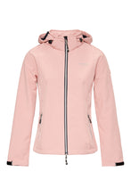 Afbeelding in Gallery-weergave laden, Rinda, dames softshell jack met afneembare capuchon, van Nordberg