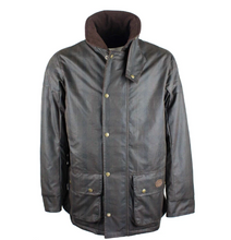 Afbeelding in Gallery-weergave laden, Chelsea, heren wax jas in tartan, van Oxford Blue