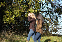 Afbeelding in Gallery-weergave laden, Ambre,  wax jacket dames Oxford Blue