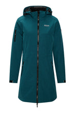Afbeelding in Gallery-weergave laden, Gitte, is een gevoerd, lang model dames softshell jas van Nordberg
