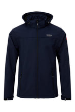 Afbeelding in Gallery-weergave laden, Eldgrim heren softshell jas in  navy met afneembare capuchon, van Nordberg
