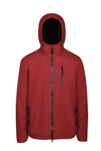 RainForce jacket, regenjack van Scippis in rood