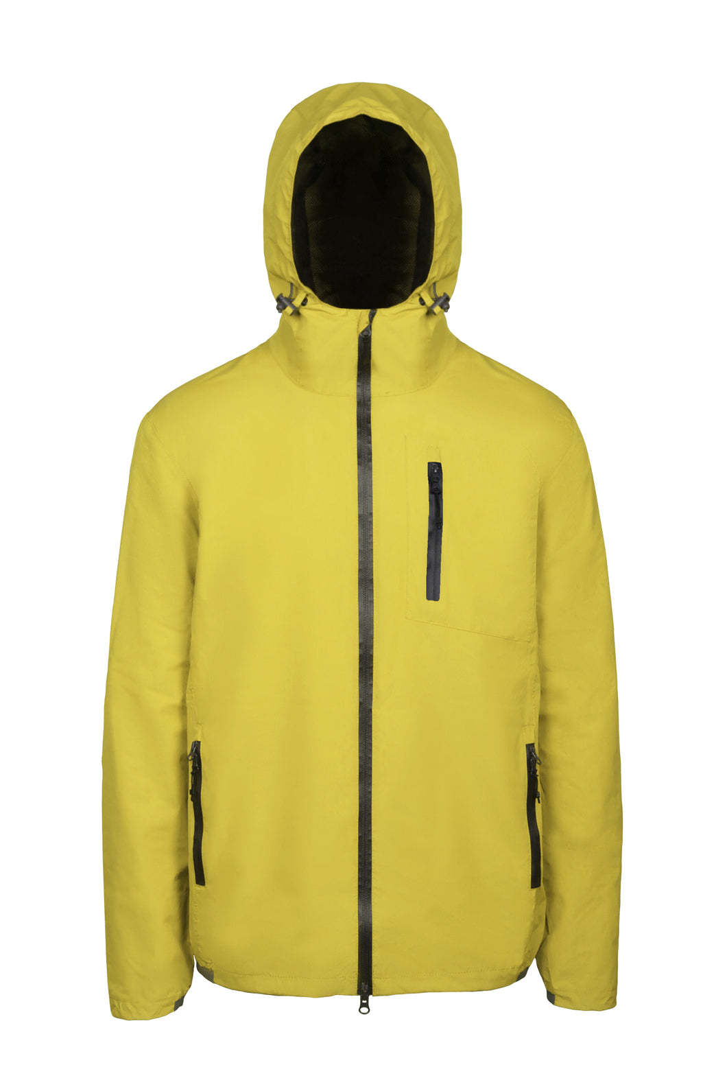 RainForce jacket, regenjack van Scippis, in geel