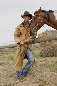 Ranger, canvas riding coat van Scippis