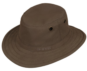 Explorer outdoor hoed van Scippis  in bruin