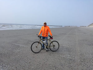 Eldgrim softshell jack voor heren in oranje met afneembare capuchon, van Nordberg