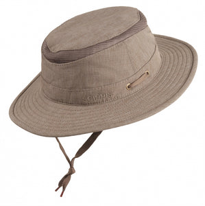 Hudson, outdoor hoed van Scippis  in brown